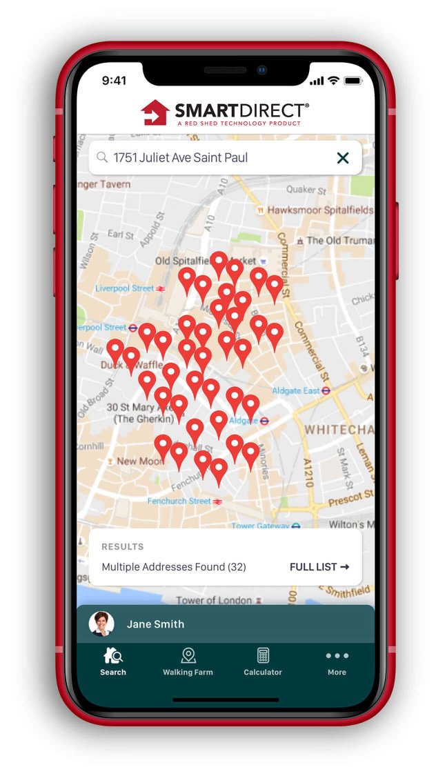 Map Search iPhone